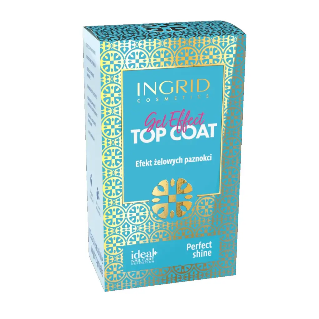 INGRID COSMETICS - GEL EFFECT TOP COAT 7ML