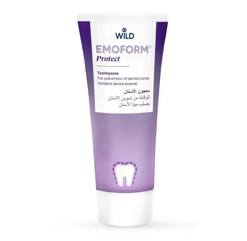 WILD - EMOFORM PROTECT TOOTHPASTE FOR PREVENTION OF DENTAL CARIES 75ML