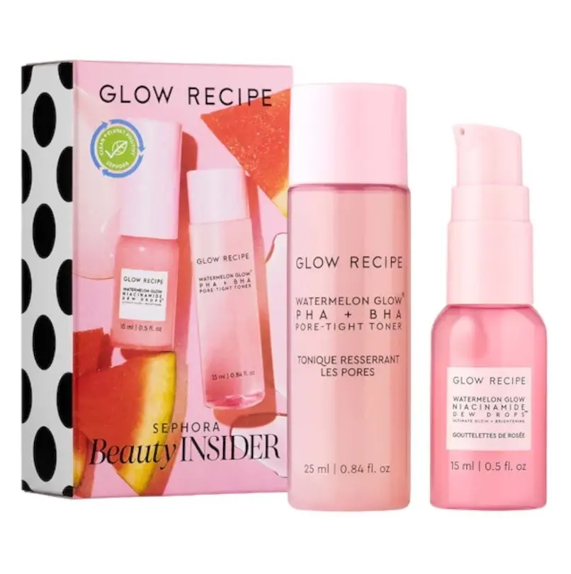 GLOW RECIPE - SEPHORA BEAUTY INSIDER MINI SET 2PCS