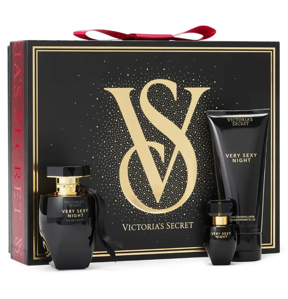 VICTORIAS SECRET - VERY SEXY NIGHT SET EDP 50ML + 7.5ML + LOTION 100ML