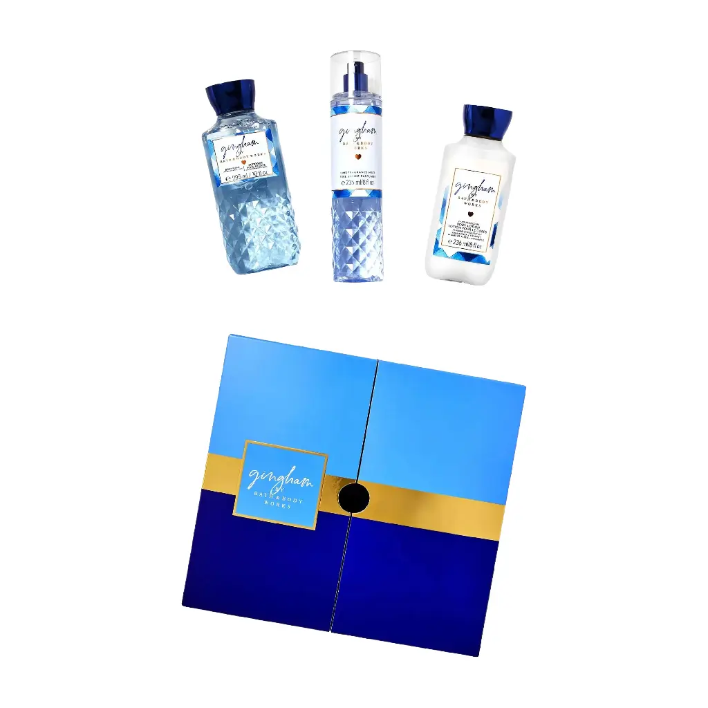 BATH & BODY WORKS - GINGHAM SET 3PCS