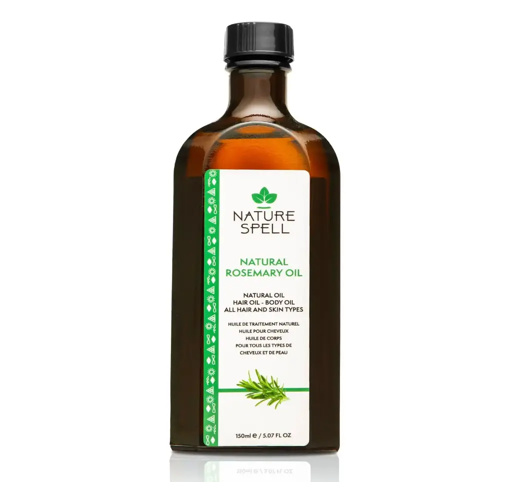NATURE SPELL - NATURAL ROSEMARY OIL NATURAL TREATMENT OIL HAIR OIL AND BODY OIL ALL HAIR AND SKIN TYPES 150ML