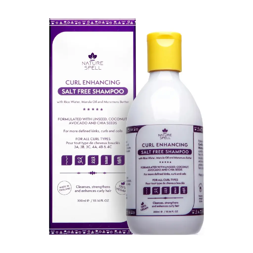 NATURE SPELL - CURL ENHANCING SALT FREE SHAMPOO 300ML