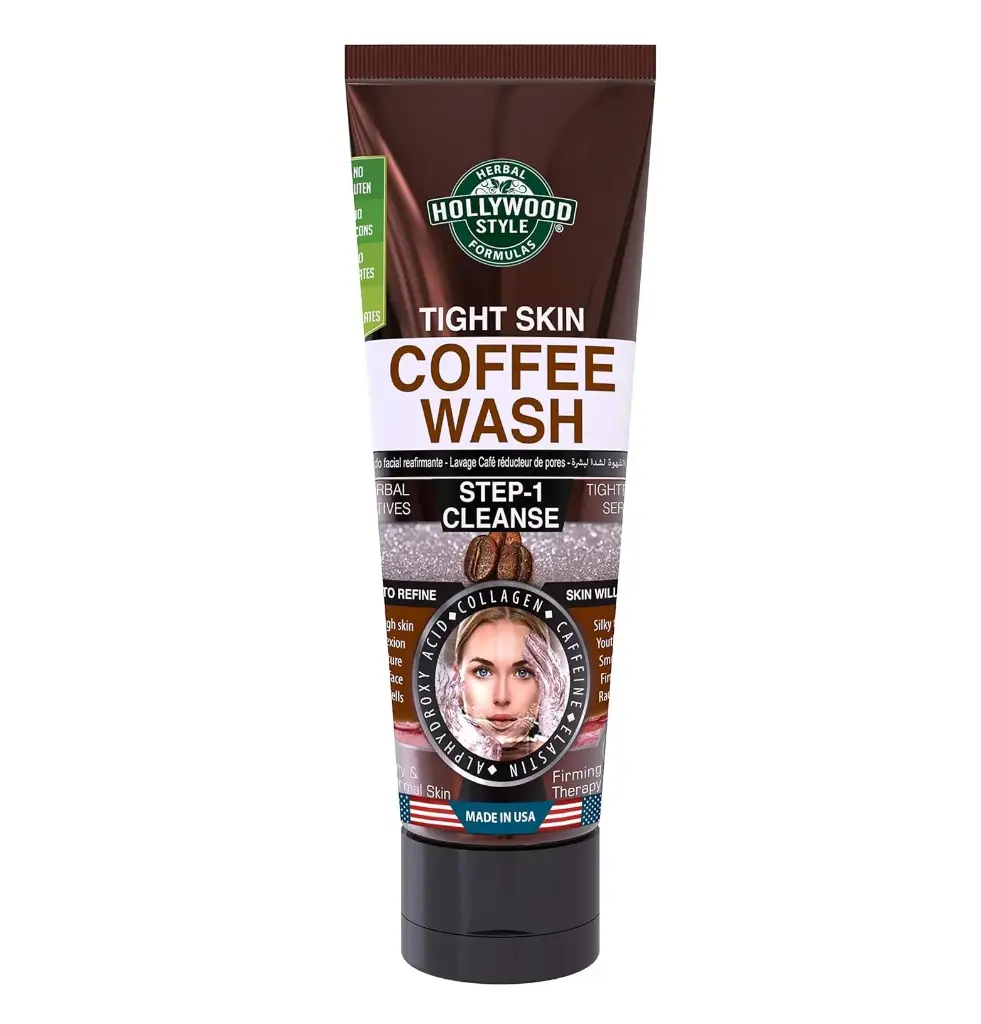HOLLYWOOD - TIGHT SKIN COFFEE WASH STEP 1 CLEANSE 100ML