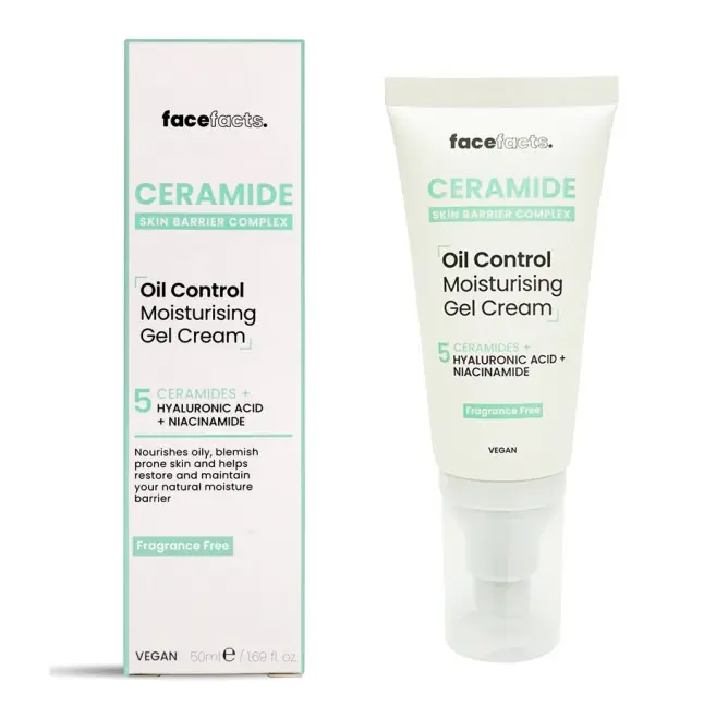 FACE  FACTS - OIL CONTROL MOISTURIZING GEL CREAM 50ML