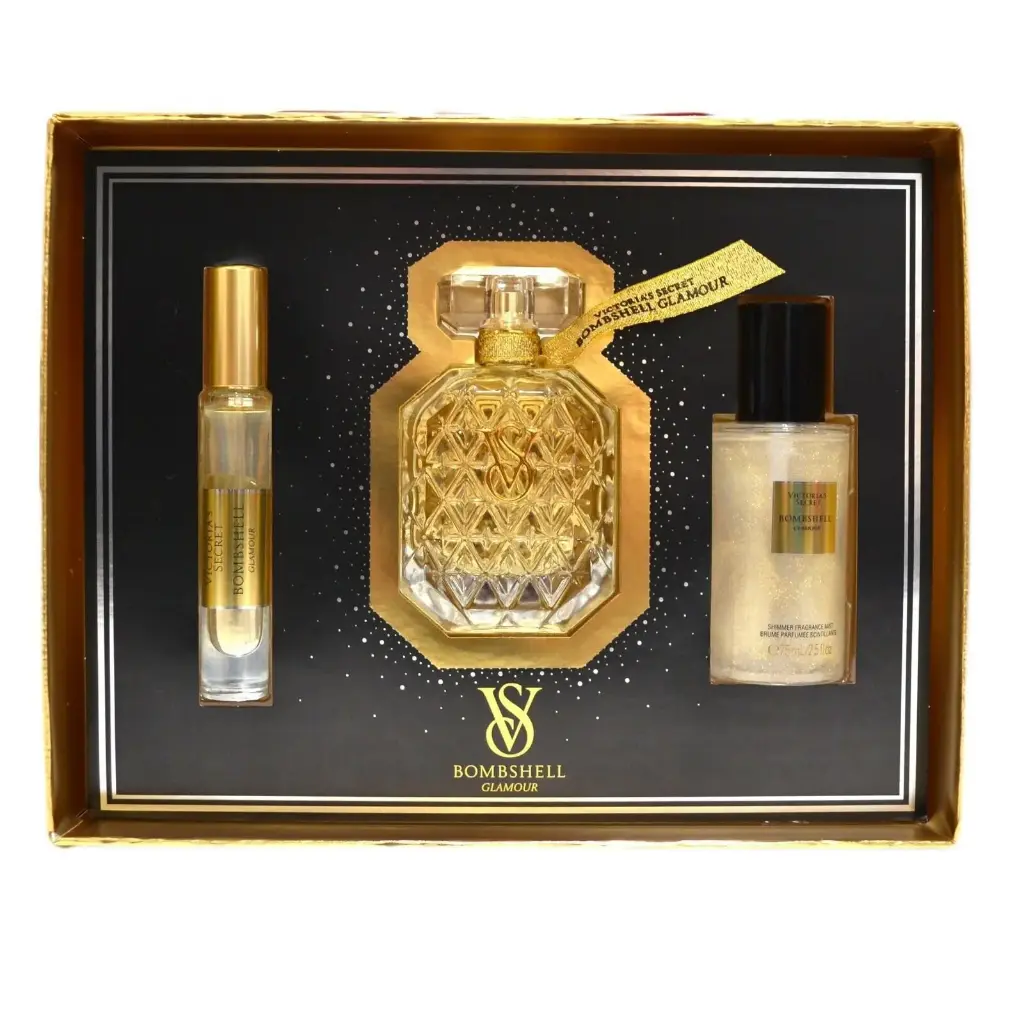 VICTORIA'S SECRET - BOMBSHELL GLAMOUR GIFT SET 3PCS