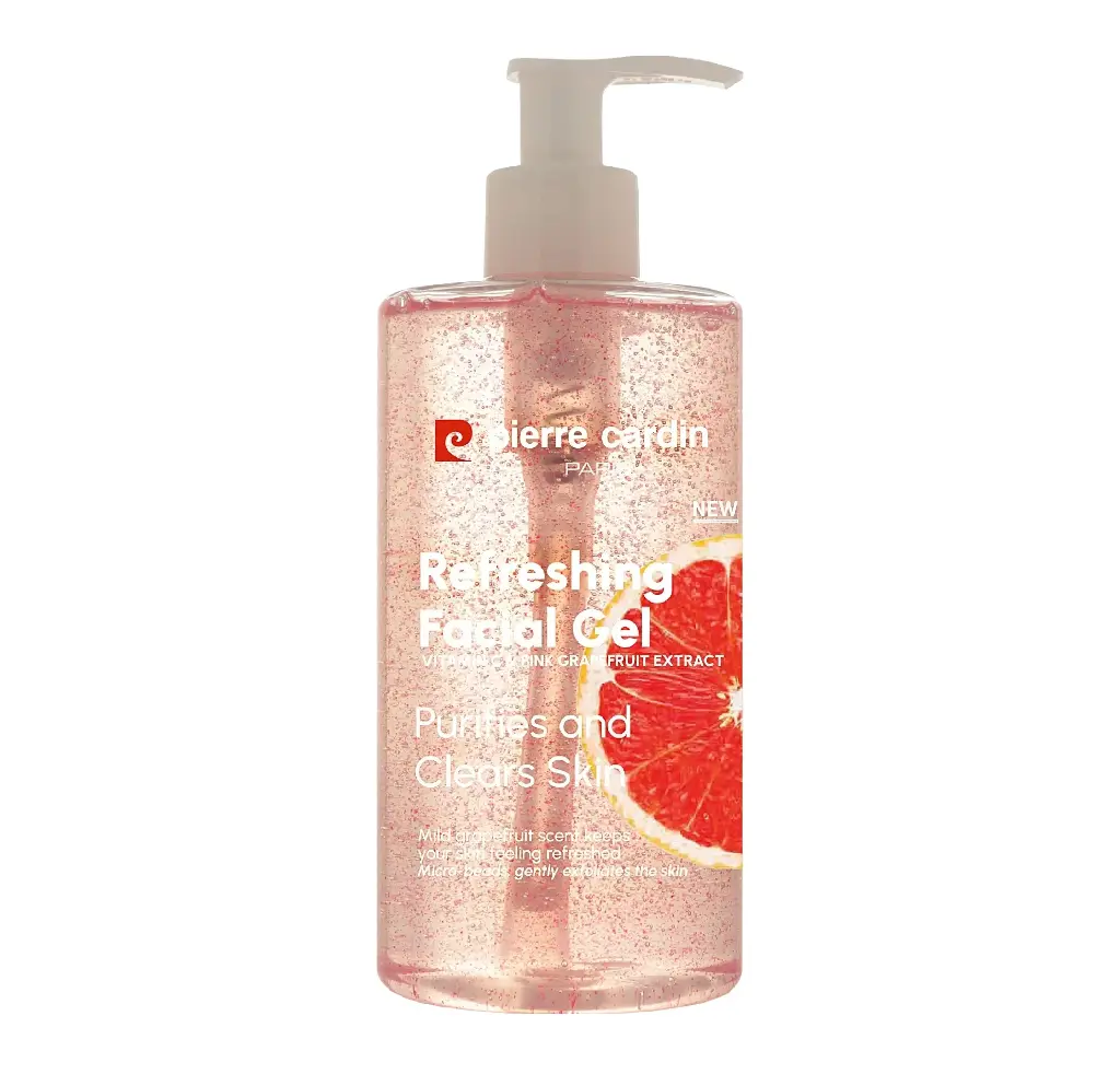 PIERRE CARDIN - REFRESHING FACIAL GEL WITH VITAMIN C & PINK GRAPEFRUIT 350ML