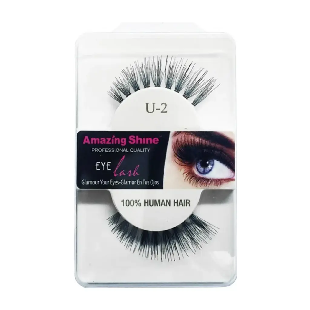 AMAZING SHINE - U2 EYE LASH 100% HUMAN HAIR