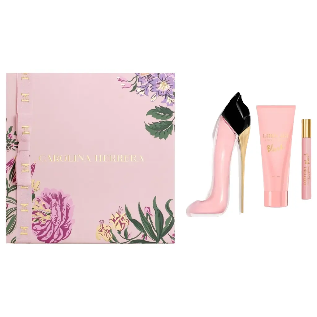 كارولينا هيرريرا - طقم جود جيرل بلاش او دي بي 80 مل + 10 مل + لوشن 100 مل