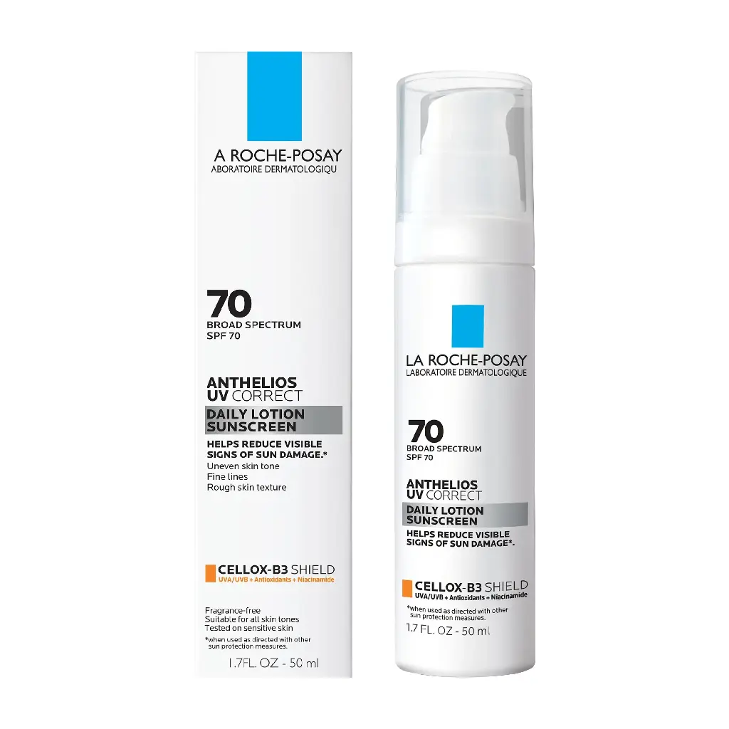 LA ROCHE POSAY - ANTHELIOS UV CORRECT DAILY LOTION SUNSCREEN SPF70 50ML