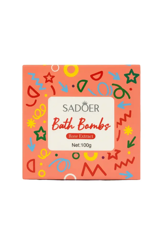 SADOER - BATH BOMBS ROSE EXTRACT 100G