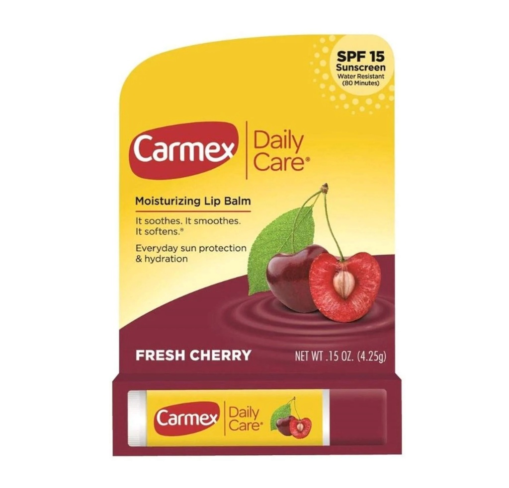 CARMEX - FRESH CHERRY STICK MOISTURIZING LIP BALM 4.25G
