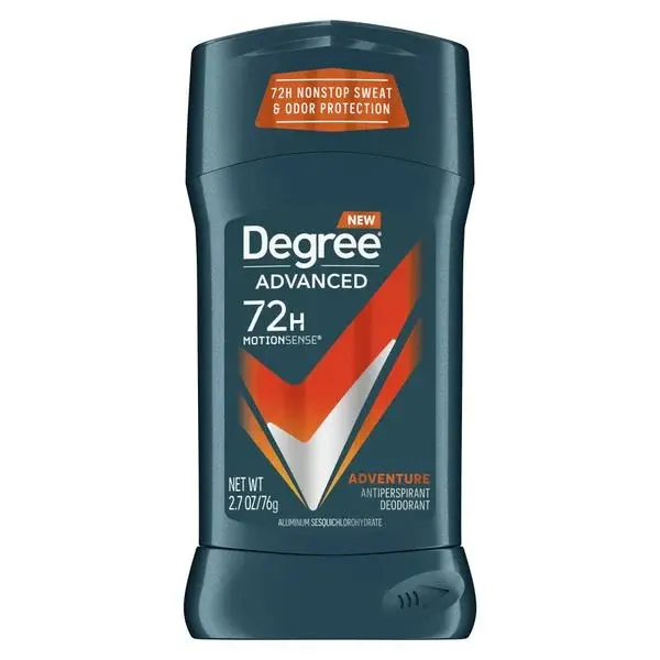 DEGREE - ADVANCED 72H BODY HEAT ACTIVATED 76G
