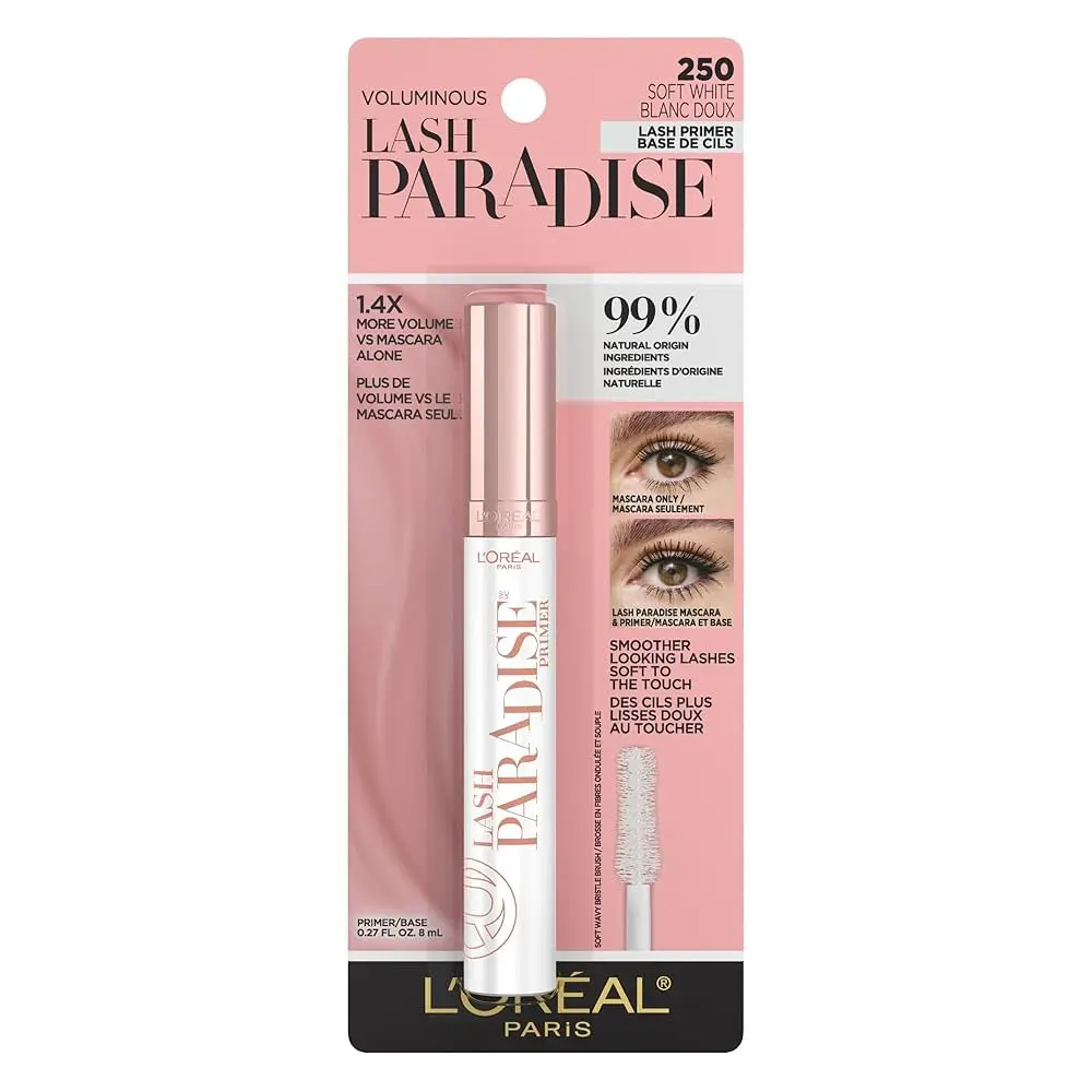 LOREAL - 250 SOFT WHITE VOLUMINOUS LASH PARADISE MASCARA PRIMER BASE 8ML