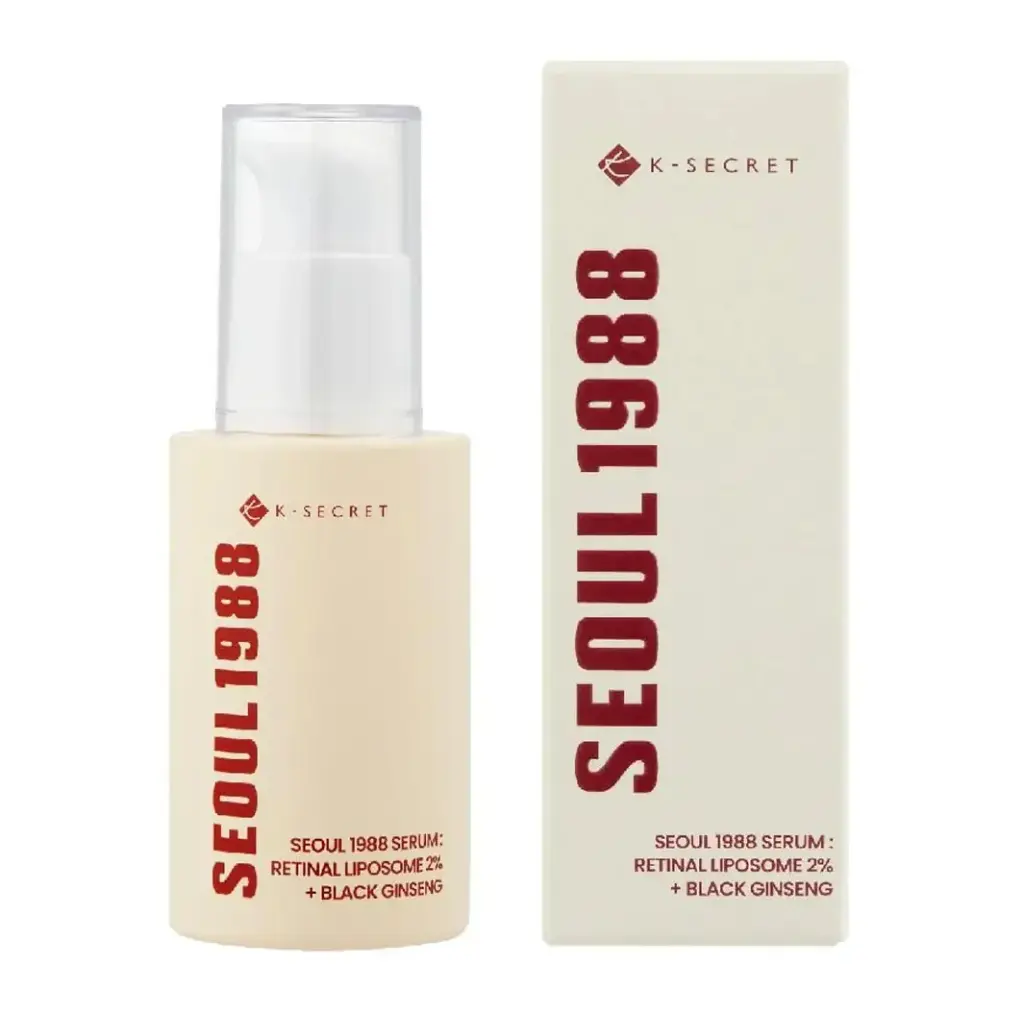 K-SECRET - SEOUL 1988 SERUM - RETINAL LIPOSOME 2% + 58% BLACK GINSENG 30ML