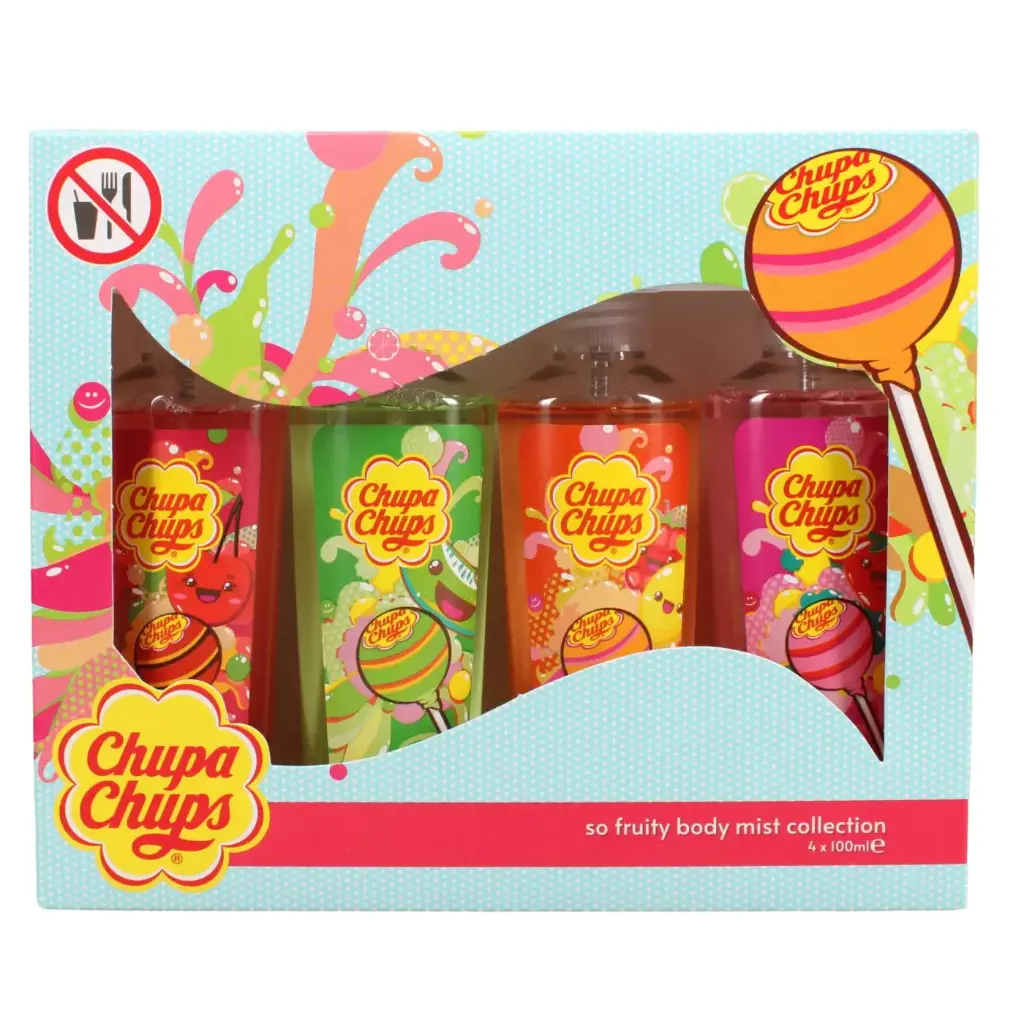 CHUPA CHUPS - BODY MIST GIFT SET 4X100ML