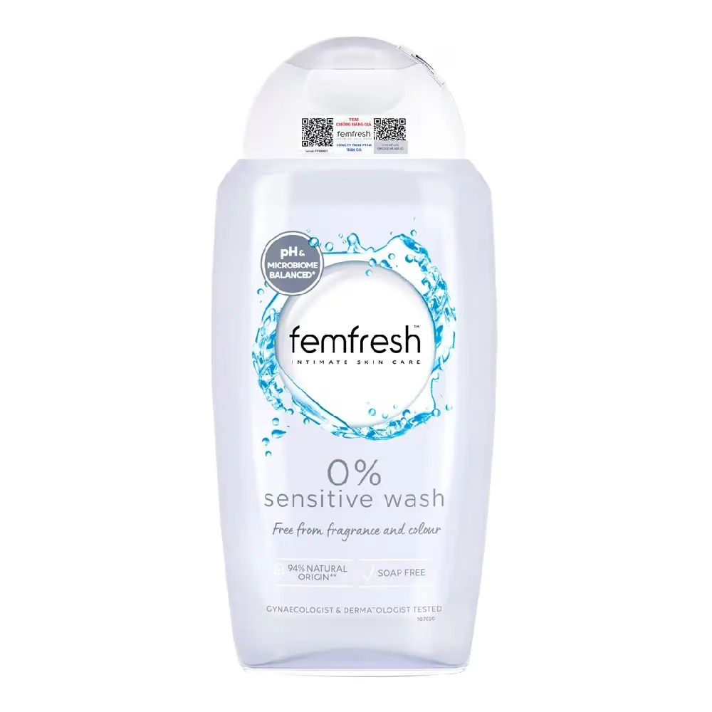 FEMFRESH - INTIMATE 0% SENSITIVE WASH 250ML