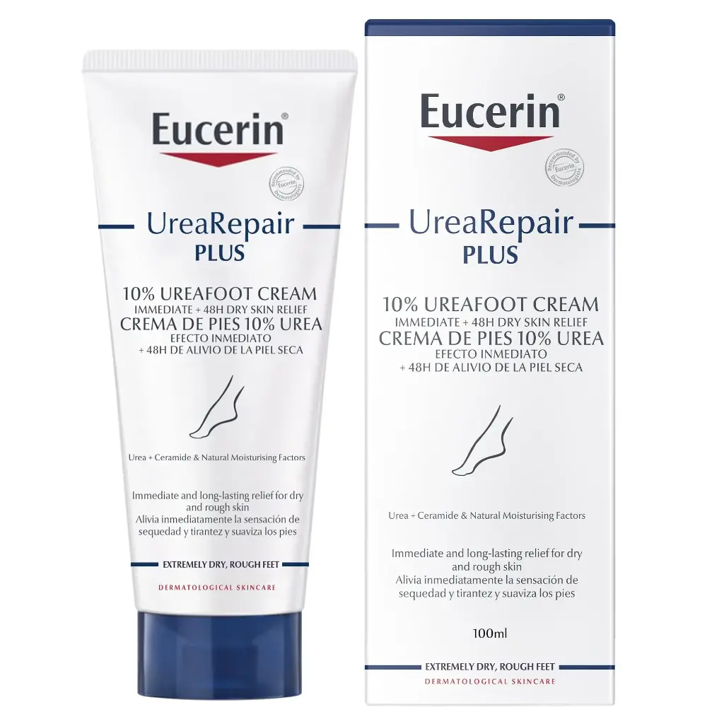 EUCERIN - UREAREPAIR PLUS 10% UREA FOOT CREAM IMMEDIATE +48H DRY SKIN RELIEF 100ML