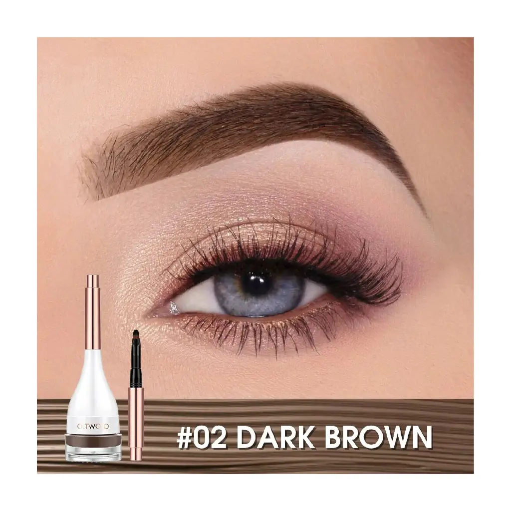 او تو او - كريم صبغة حواجب طبيعي مقاوم للماء 5 جرام