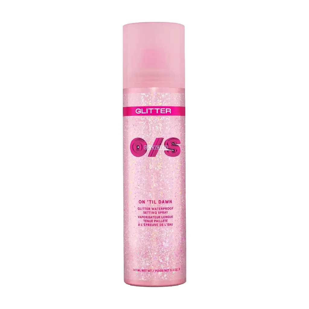 ONE SIZE - ON 'TIL DAWN GLITTER WATERPROOF SETTING SPRAY 143ML