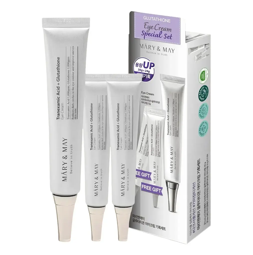 MARY & MAY - GLUTATHIONE EYE CREAM SPECIAL SET 3PCS