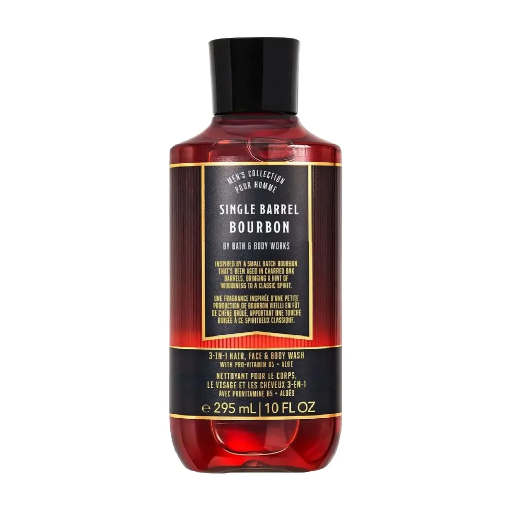 BATH & BODY WORKS - SINGLE BARREL BOURBON SHOWER GEL 295ML