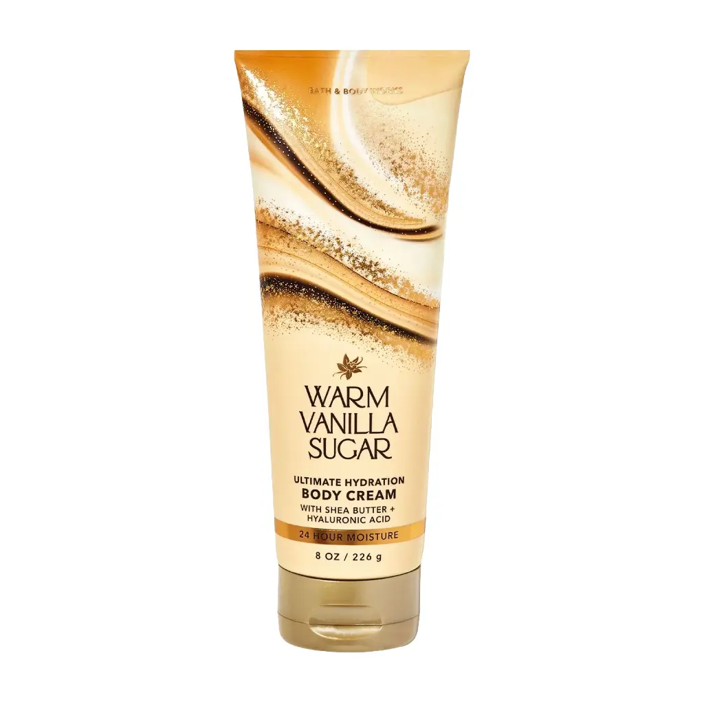 BATH & BODY WORKS - WARM VANILLA SUGAR 24H MOISTURE ULTIMATE HYDRATION BODY CEARM 226G