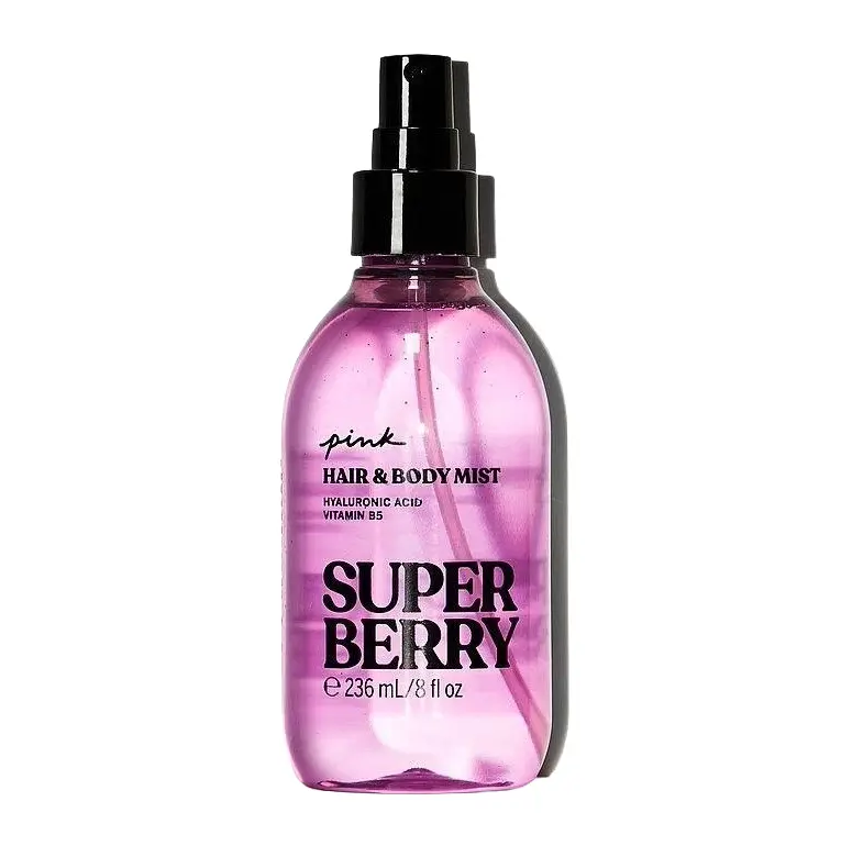 VICTORIAS SECRET - PINK - SUPER BERRY HAIR & BODY MIST 236ML