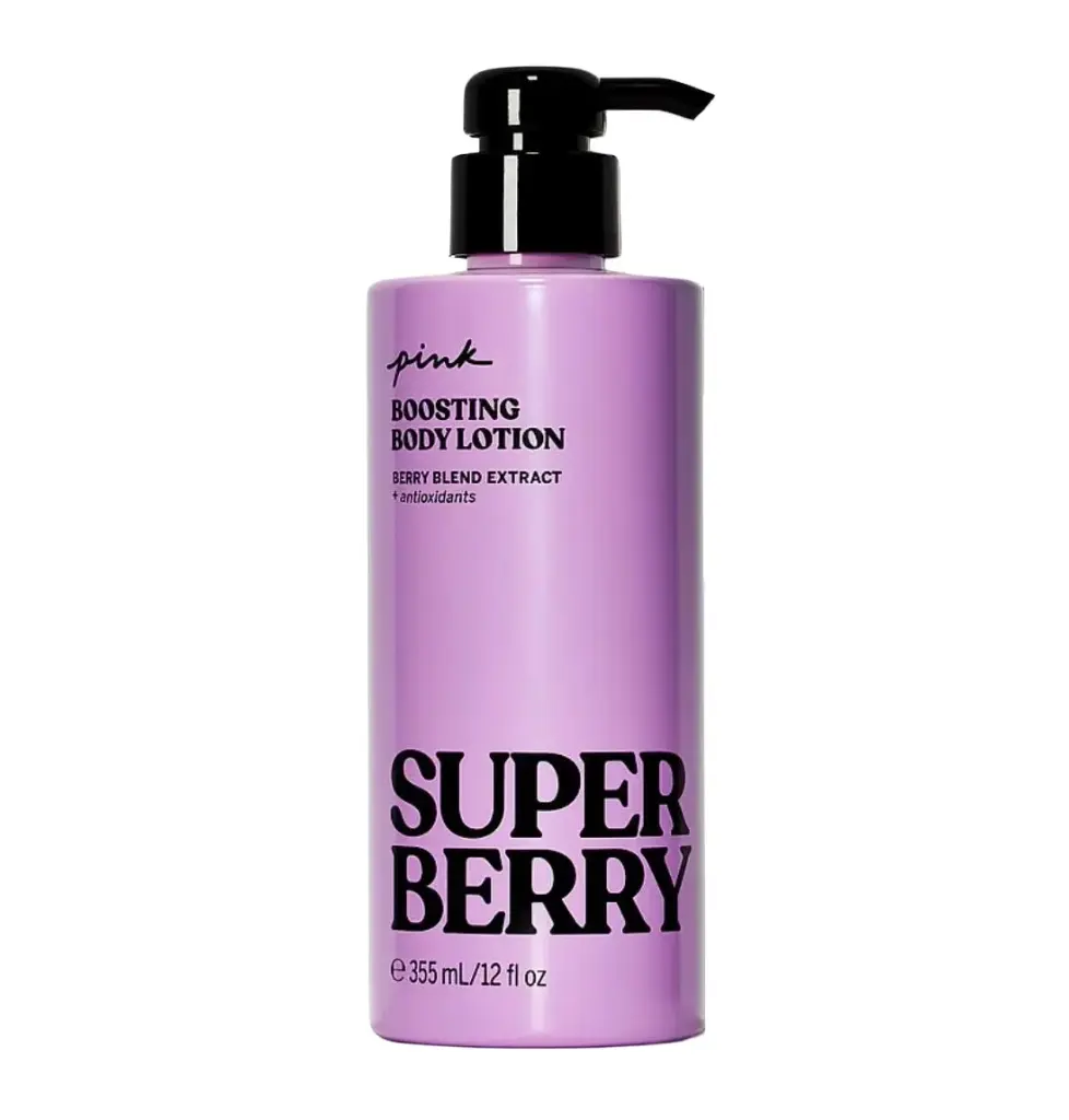 VICTORIAS SECRET - PINK - SUPER BERRY BOOSTING BODY LOTION 355ML
