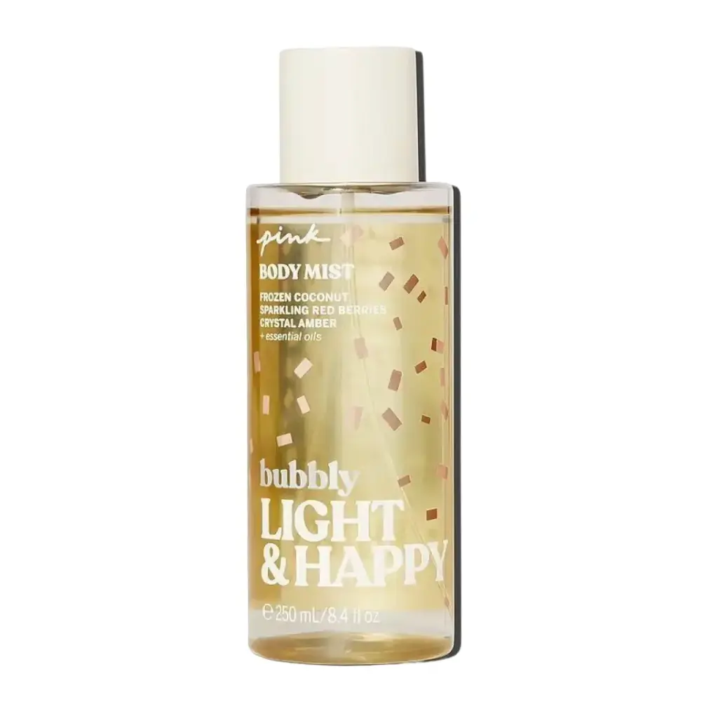 VICTORIAS SECRET - PINK - BUBBLY LIGHT & HAPPY BODY MIST 250ML