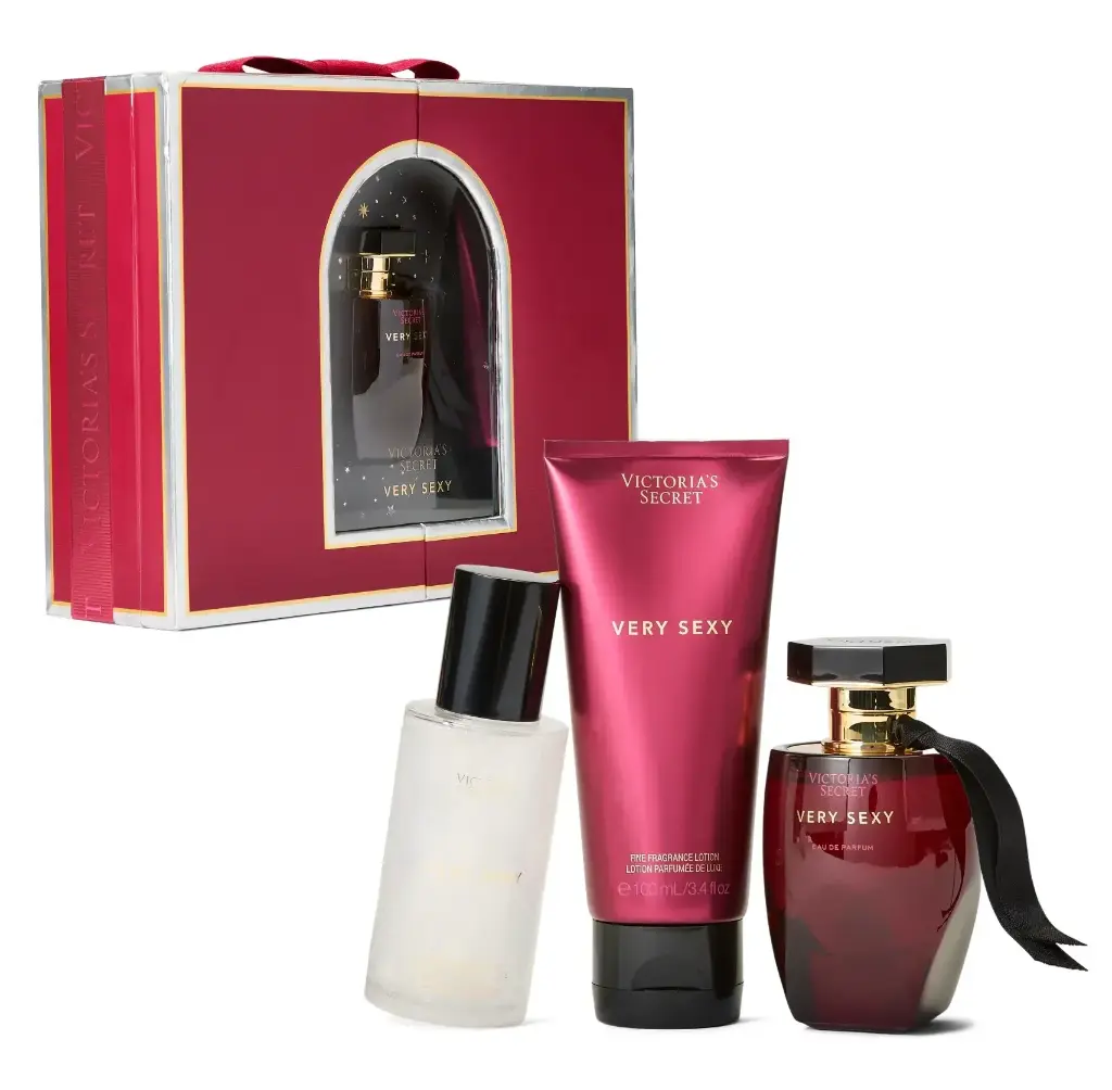 VICTORIA'S SECRET - SET VERY SEXY EDP 50ML + SHIMMER MIST 75ML + LOTION 100ML