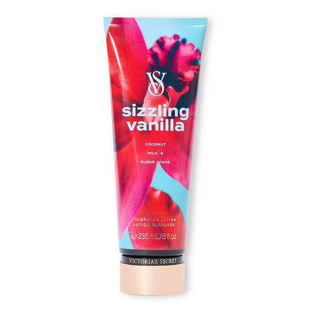 VICTORIAS SECRET - SIZZLING VANILLA FRAGRANCE LOTION 236ML