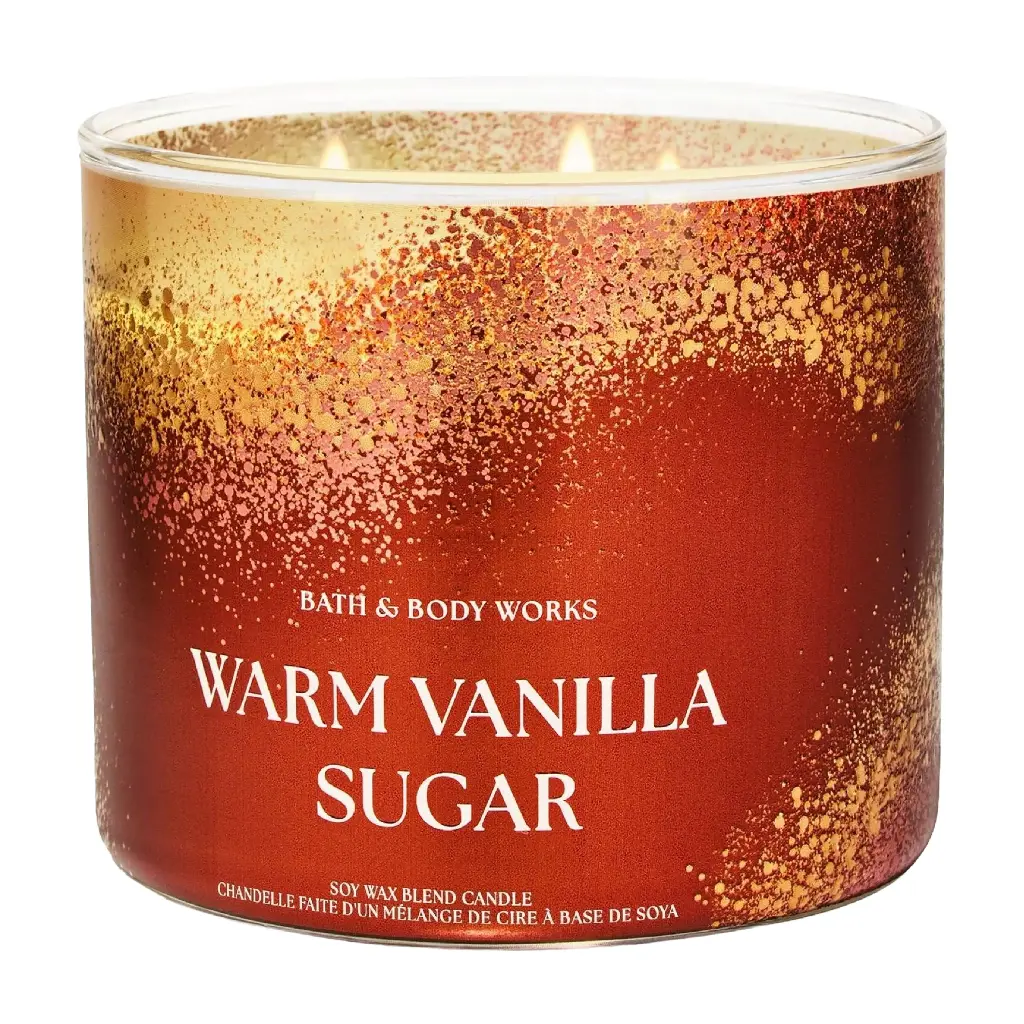 BATH & BODY WORKS - WARM VANILLA SUGAR CANDLE 411G
