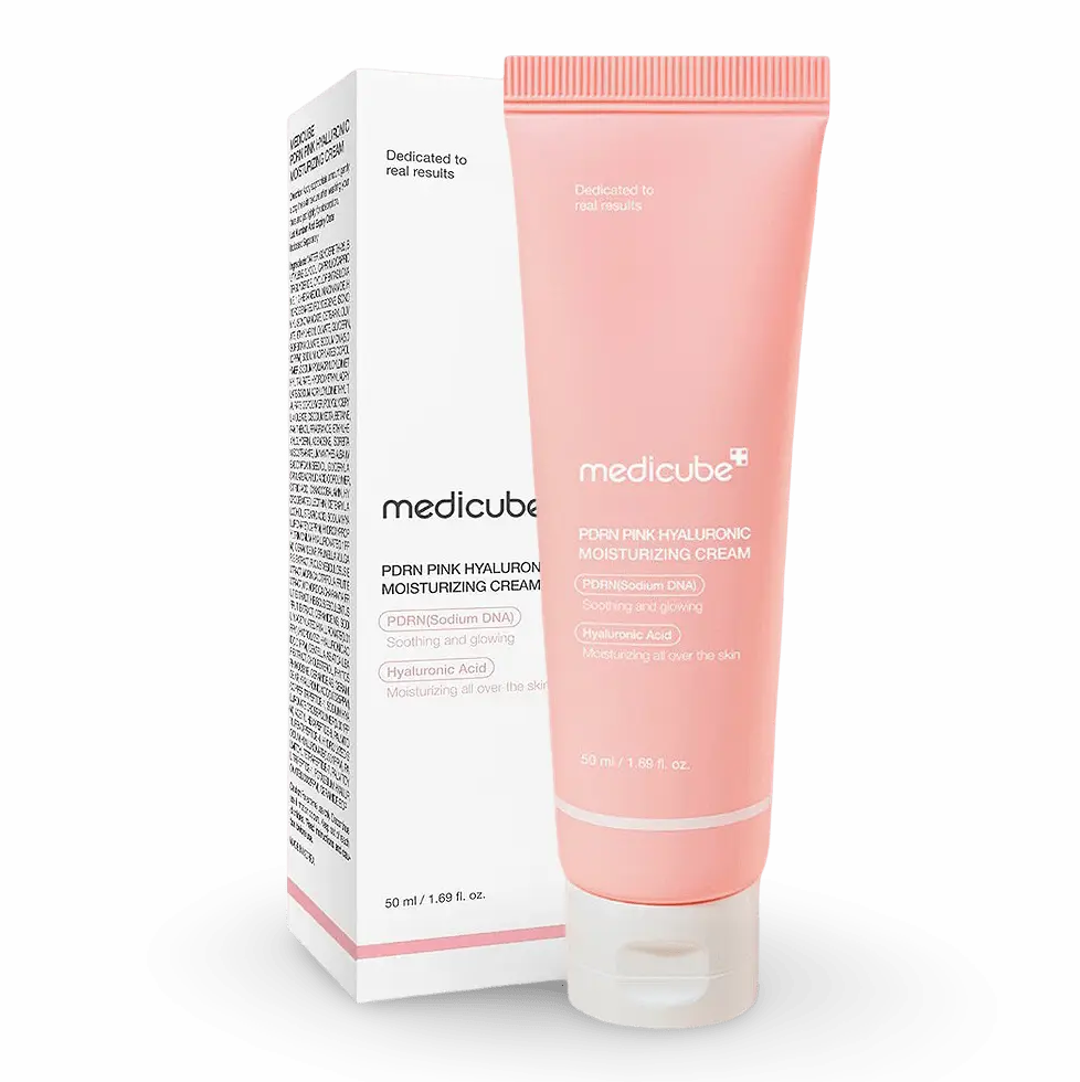 MEDICUBE - PDRN PINK HYALURONIC MOISTURIZING CREAM 50ML