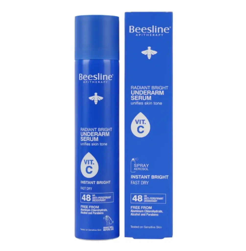 BEESLINE - RADIANT BRIGHT UNDERARM SERUM WITH VITAMIN C INSTANT BRIGHT 150ML
