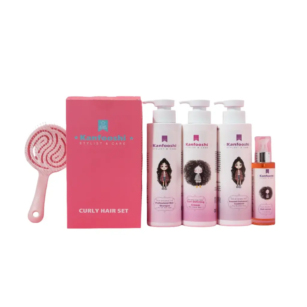 KANFOOSHI - CURLY HAIR CARE SET 5PCS