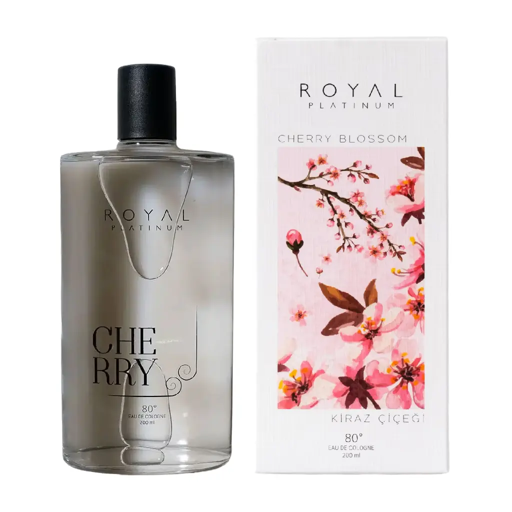 ROYAL PLATINUM - CHERRY BLOSSOM EAU DE COLOGNE 200ML