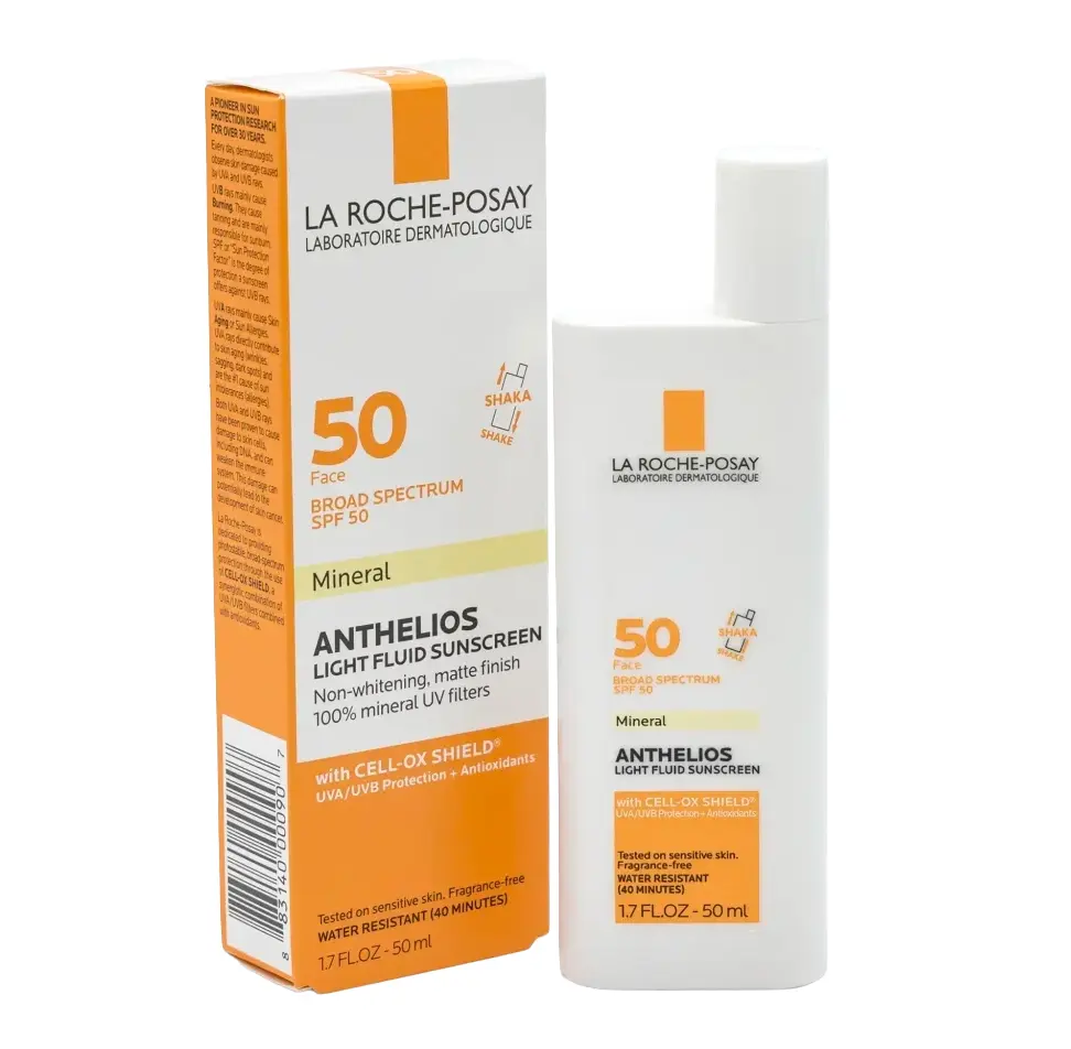 LA ROCHE POSAY - ANTHELIOS ULTRA-LIGHT FLUID MINERAL FACE SUNSCREEN SPF50 50ML