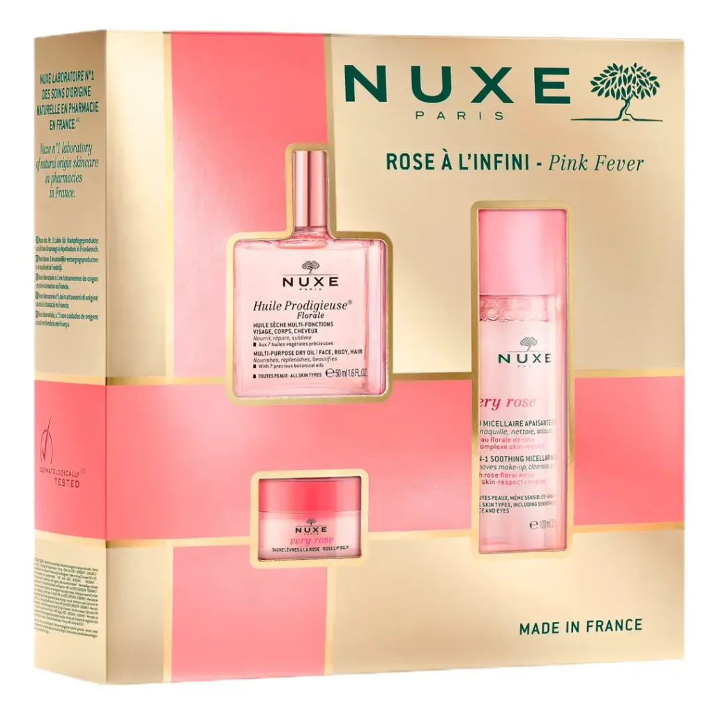 NUXE - SET ROSE A LINFINI PINK FEVER 3PCS