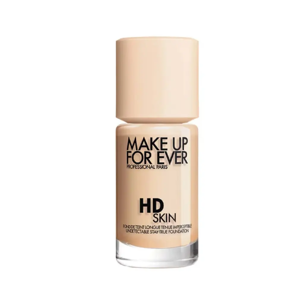 MAKE UP FOR EVER - (WITHOUT BOX) HD SKIN WATERPROOF NATURAL MATTE FOUNDATION 30ML