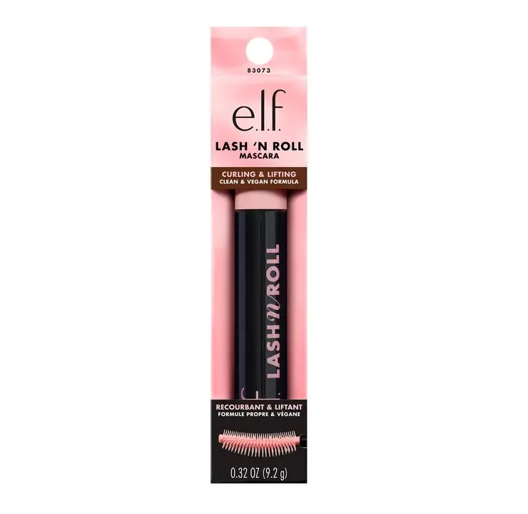 E.L.F - LASH 'N ROLL CURLING & LIFTING MASCARA - BLACK - 9.2G