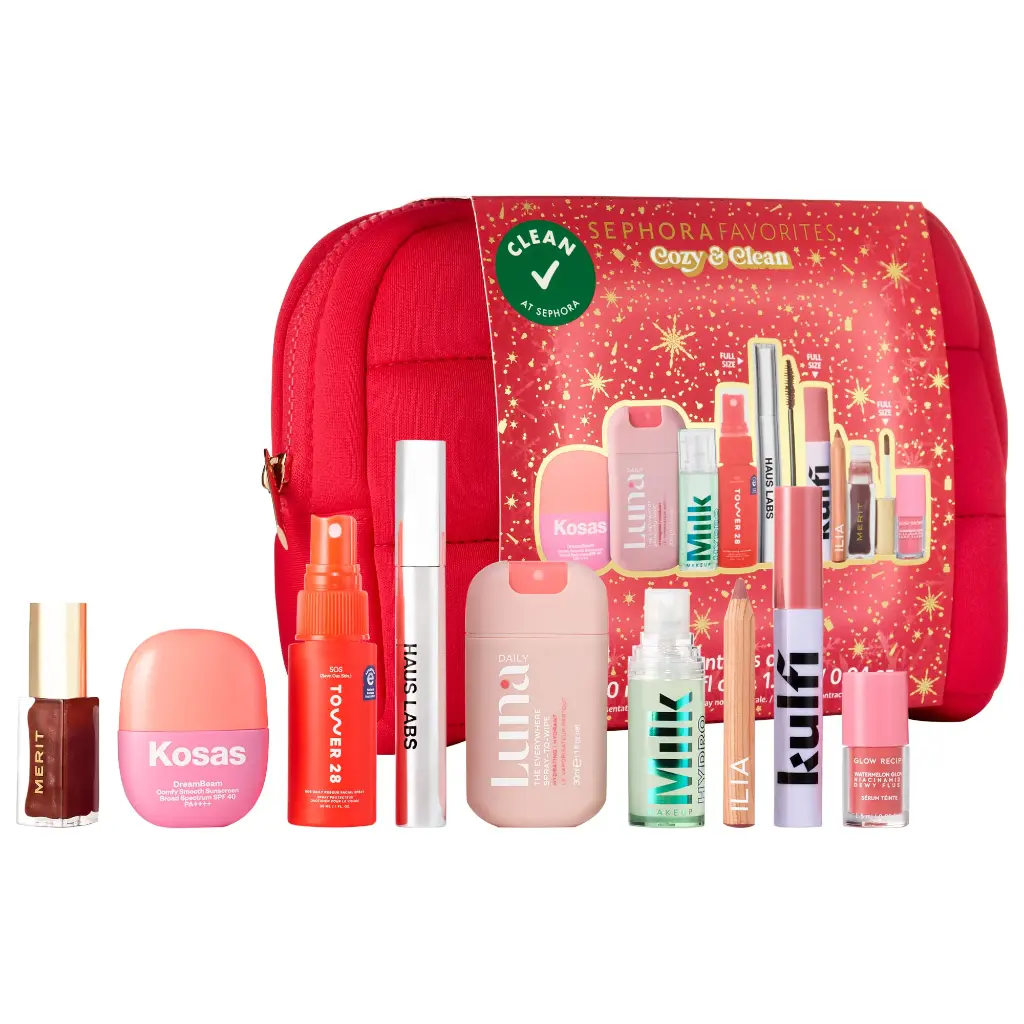 SEPHORA - KIT COZY & CLEAN 9PCS