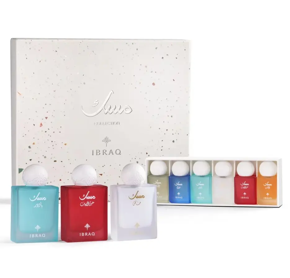 ابراهيم القرشي - مجموعة مسك او دي بي 3*75 مل + 6*10 مل