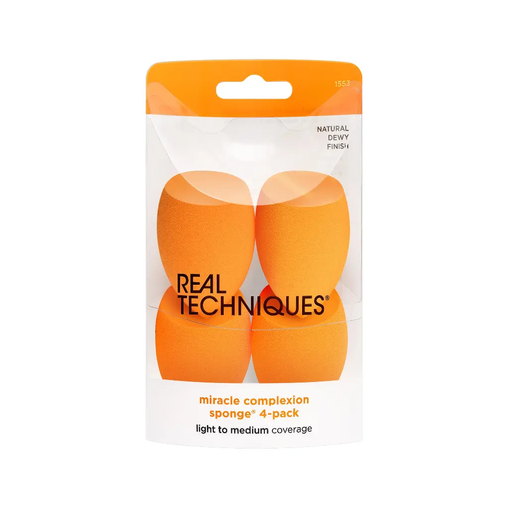 REAL TECHNIQUES - MIRACLE COMPLEXION SPONGES 4PCS