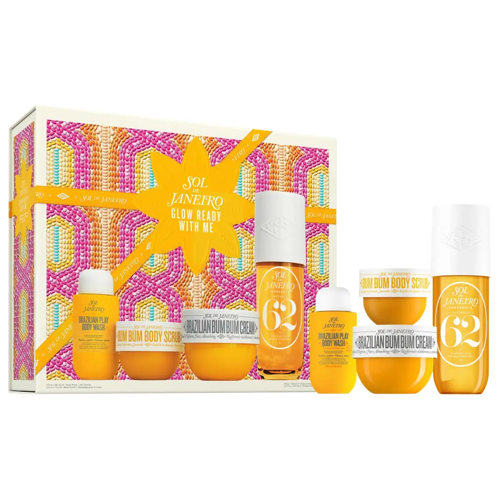 SOL DE JANEIRO - GLOW READY WITH ME BUM BUM BODY ROUTINE GIFT SET 4PCS