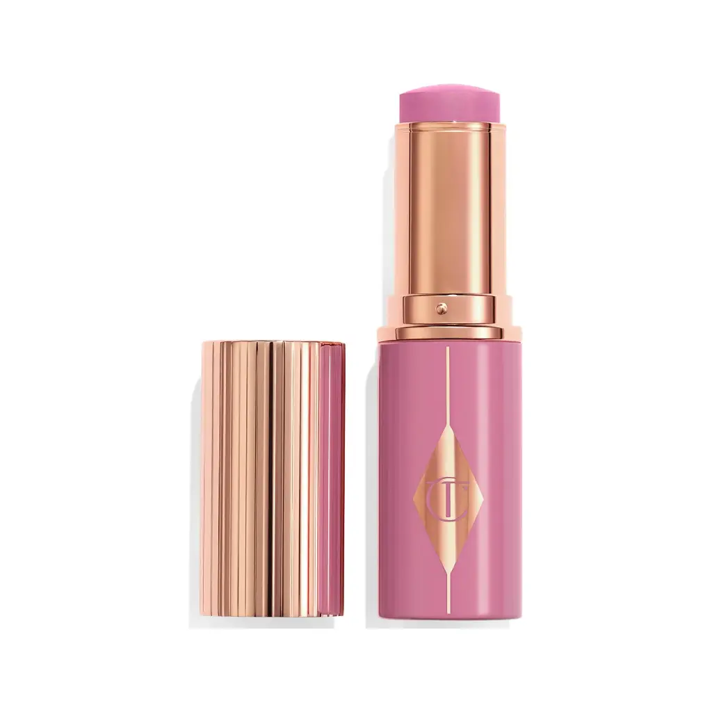 CHARLOTTE TILBURY - UNREAL LIP + CHEEK GLOW BLUSH STICK WITH HYALURONIC ACID 9G