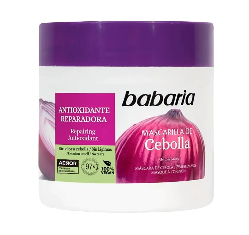 BABARIA - REPAIRING ANTIOXIDANT ONION HAIR MASK 400ML