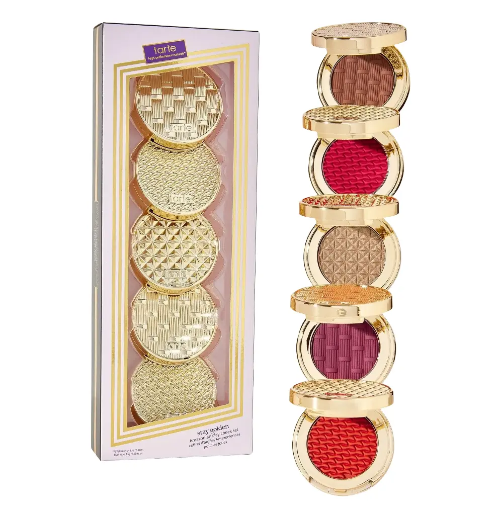 TART - STAY GOLDEN AMAZONIAN CLAY CHEEK SET 5PCS