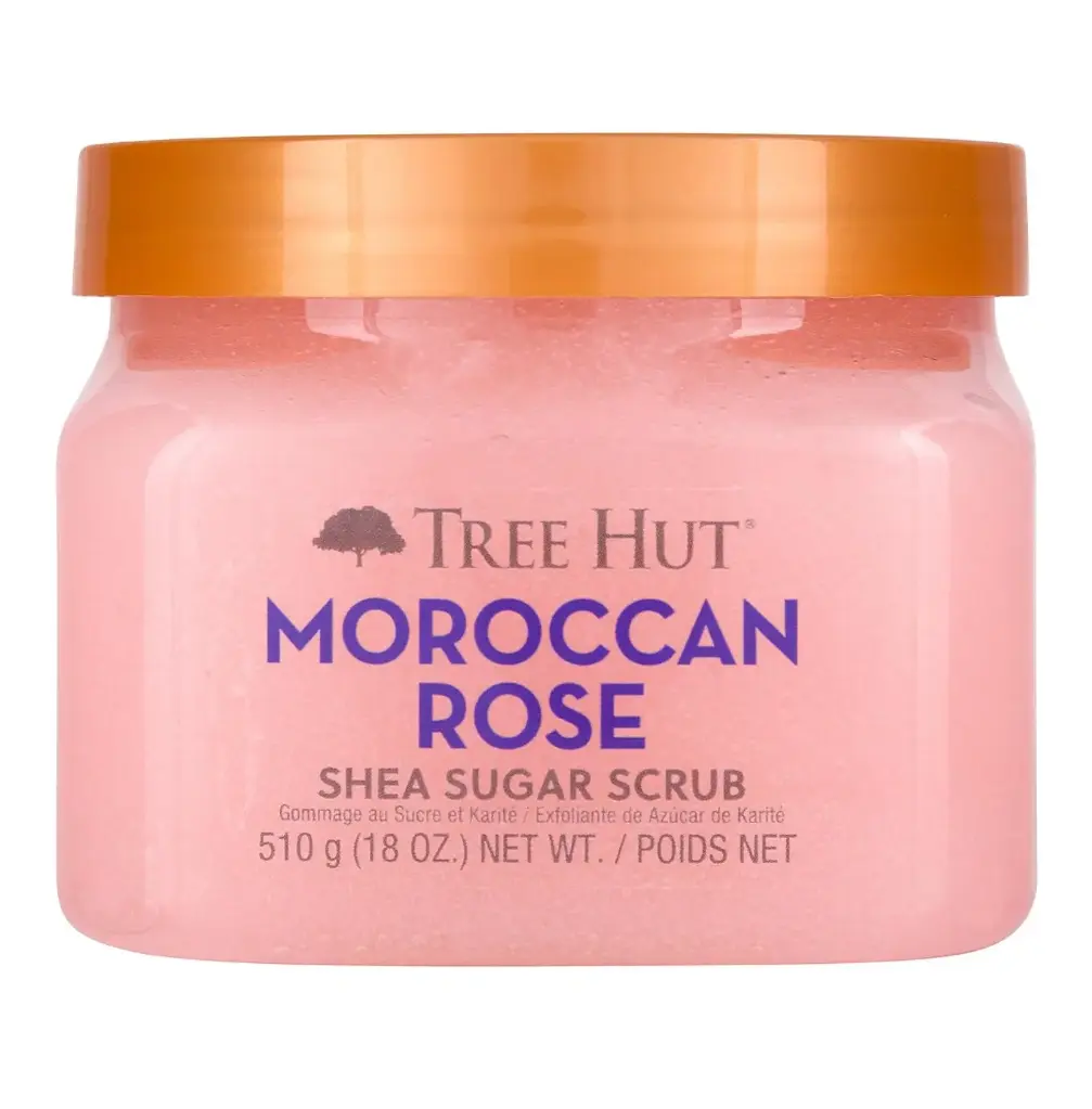 TREE HUT - SHEA SUGAR MOROCCAN ROSE BODY SCRUB 510G