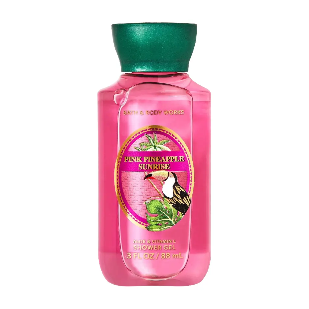 BATH & BODY WORKS - PINK PINEAPPLE SUNRISE SHOWER GEL 88ML